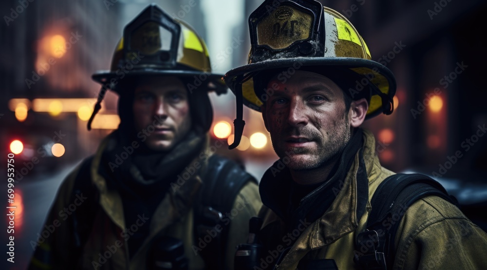 Firefighters are at the location of the fire Firefighters are at the location of the fire