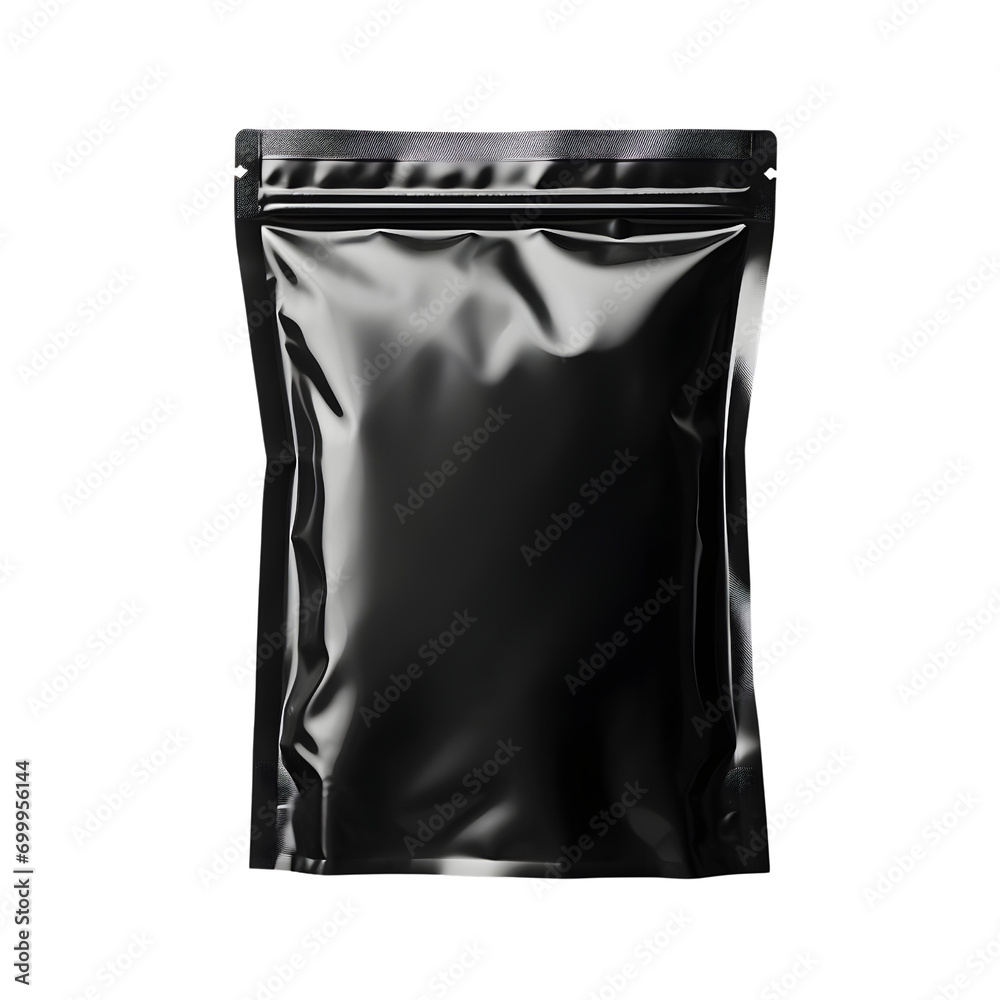  black zipper package PNG
