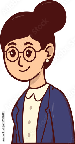 Female Math Teacher.