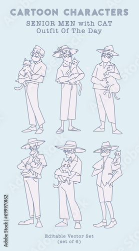 Fashion Illustration of Cartoon Characters