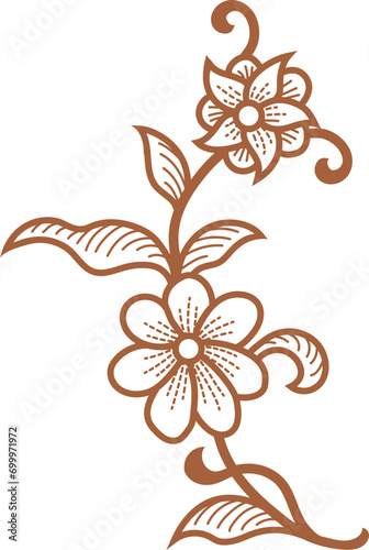 Vintage Daisy Flower Ornament