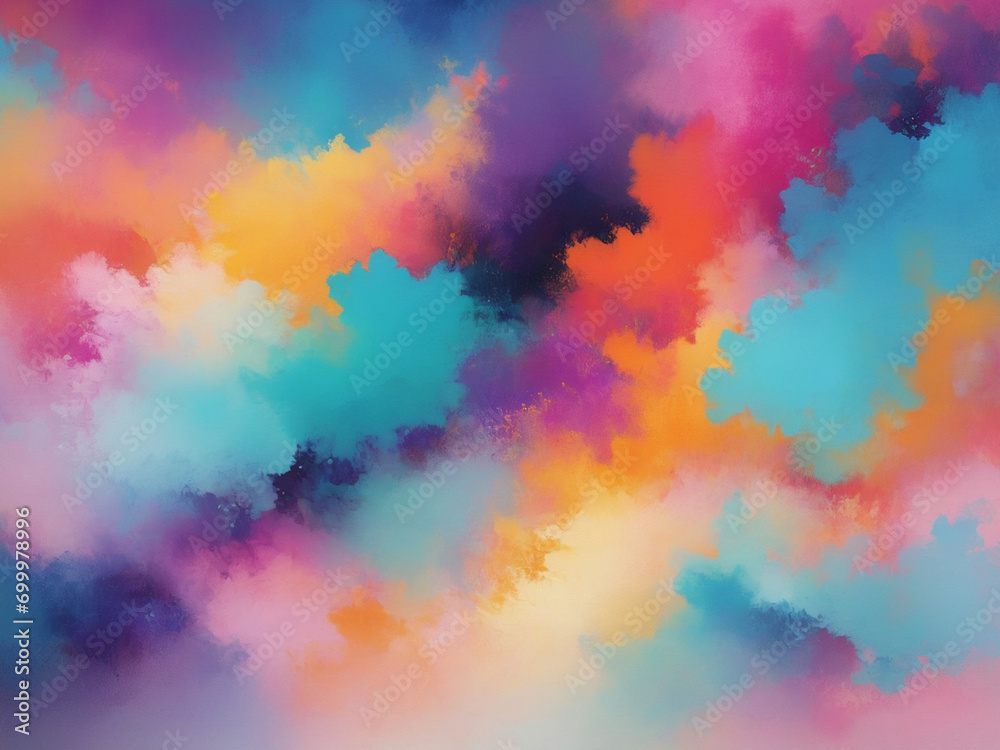 Cute and colorful abstract