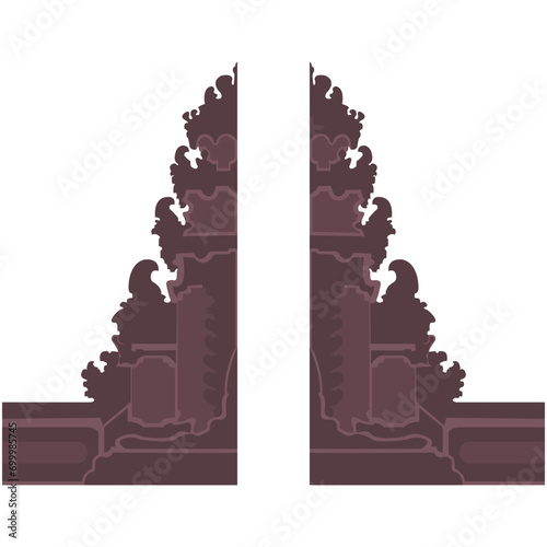 Lempuyangan gate in Bali photo