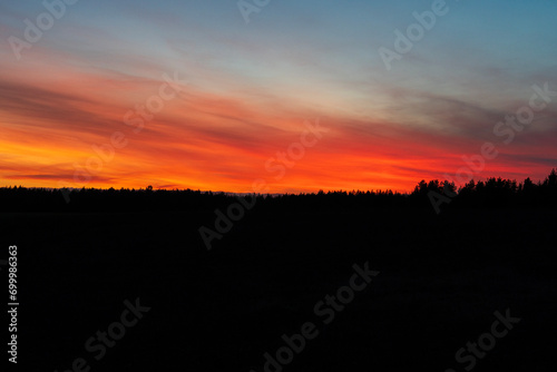 Obraz na płótnie sunset w salonie