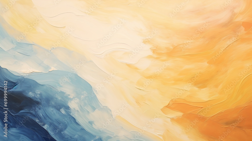 Abstract painted art background in golden blue and yellow Abstract painted art background in golden blue and yellow