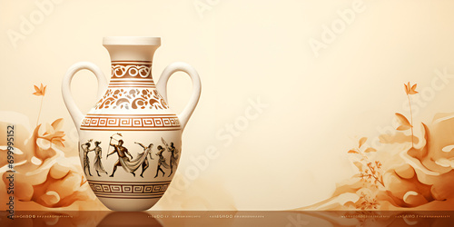 Exploring the Elegance: A Journey into the Ancient Greek Vase Artistry photo