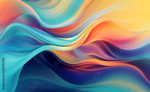 Abstract Background. Wavy and swirled background. 