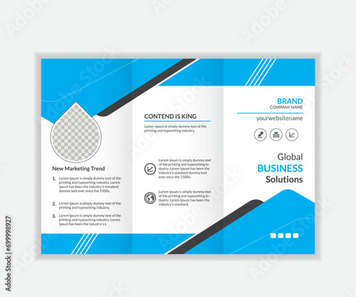 A modern and unique business brochure template
