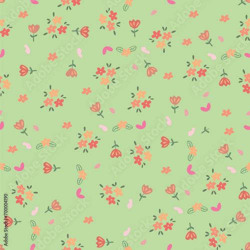 seamless Pattern, Abstract pattern, Flower Pattern