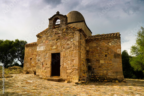 Chiesa Romanica Sant'Elia di Tattinu,Nuxis .Sulcis Iglesiense Sardegna Italy photo