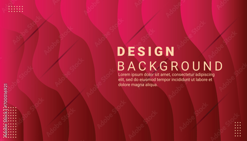 Red Liquid color background design. Fluid gradient shapes composition. Futuristic design posters. Can be use for lading page, poster or banner Eps10 vector.