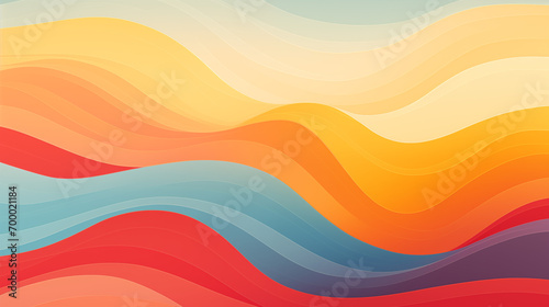 abstract colorful wave background, rainbow waves