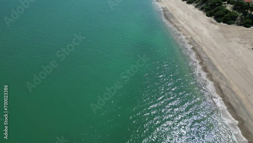 el sargento beach la ventana baja california sur mexico aerial view panorama  photo