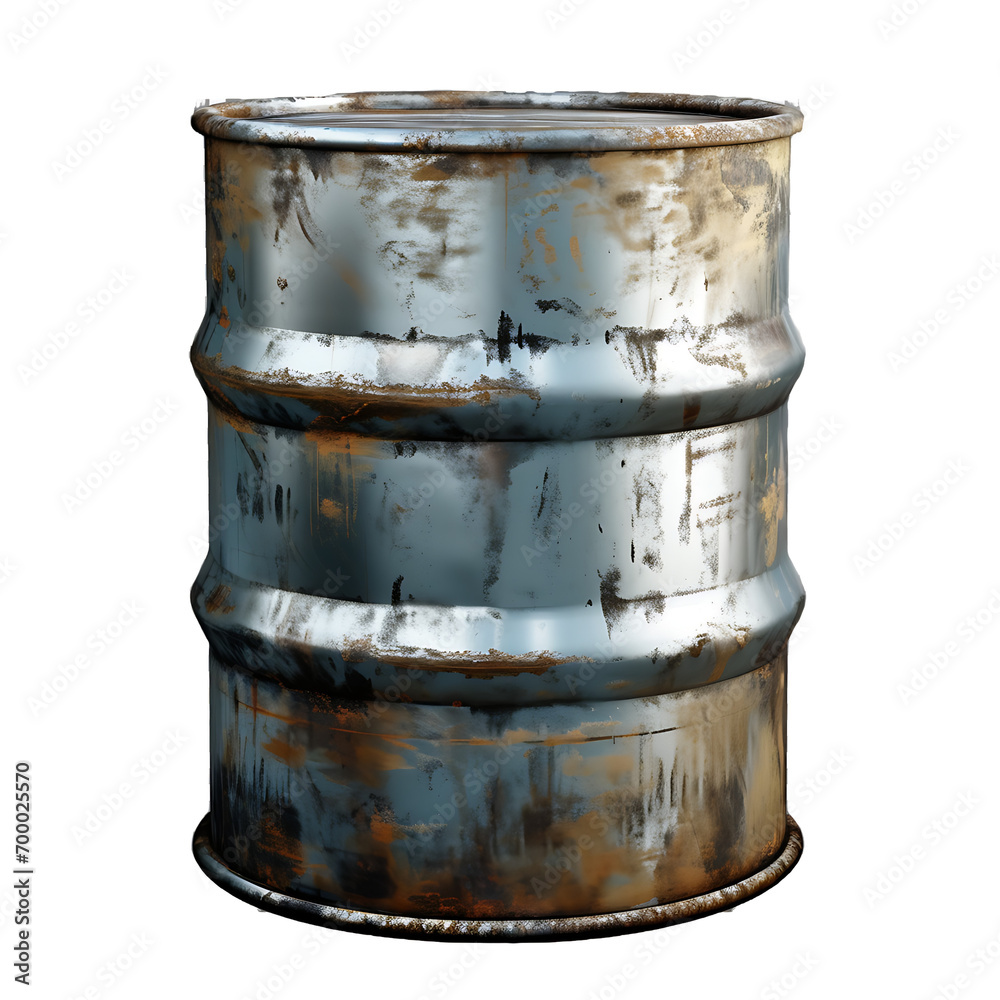 old Metal tin barrel isolated on transparent background Remove png old Metal tin barrel isolated on transparent background Remove png