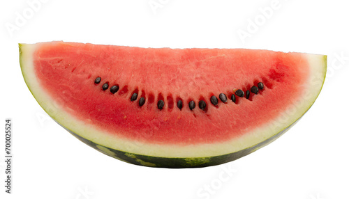 Slice of watermelon - isolated on transparent backgorund