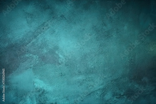 banner web design space background vintage abstract close surface concrete rough old toned color teal gradient texture wall green blue dark photo