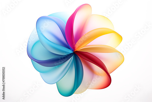 Flower abstract colorful background