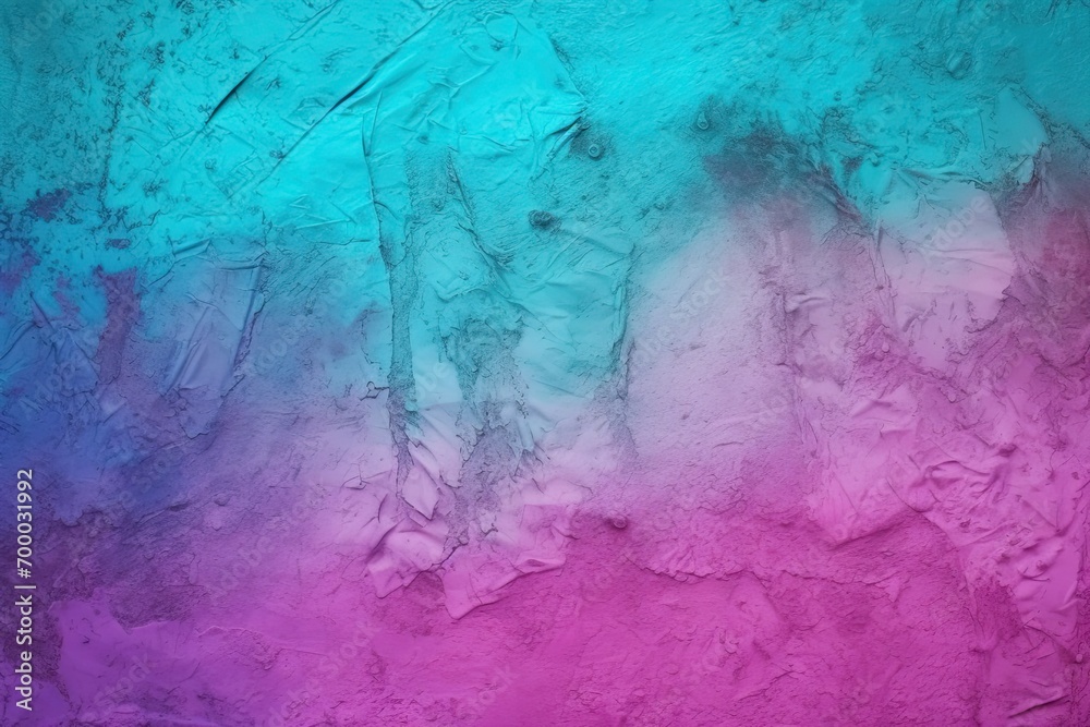 design space copy background colorful wall concrete painted texture surface rough toned gradient background abstract teal turquoise pink purple