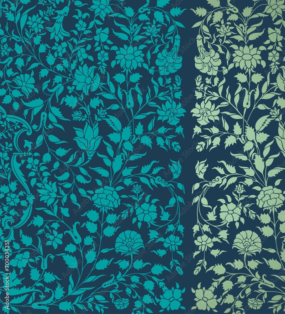 wedding card design, traditional paisley floral pattern , royal India wedding card design, traditional paisley floral pattern , royal India