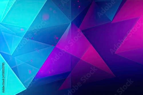 illustration banner web design space background modern gradient triangles lines pattern colorful geometric background magenta purple teal blue abstract