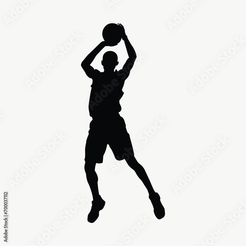 Basketball Player Silhouette