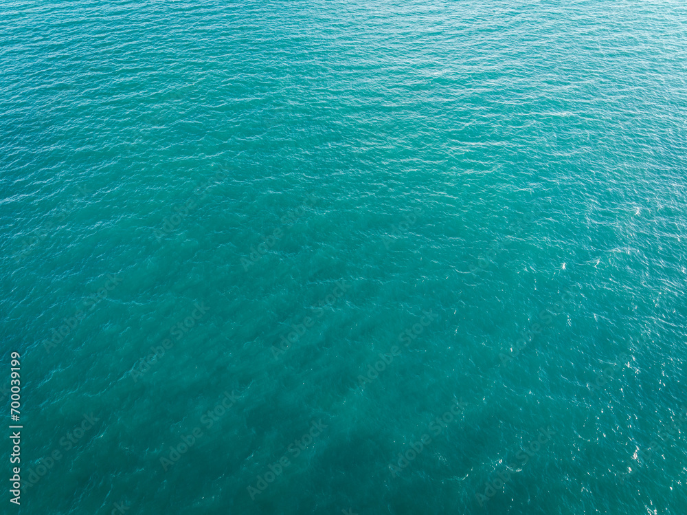 Aerial view of beautiful sea wave
