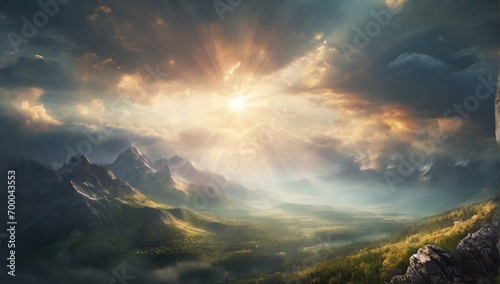 _A_beautiful_landscape_view_with_sun_beam