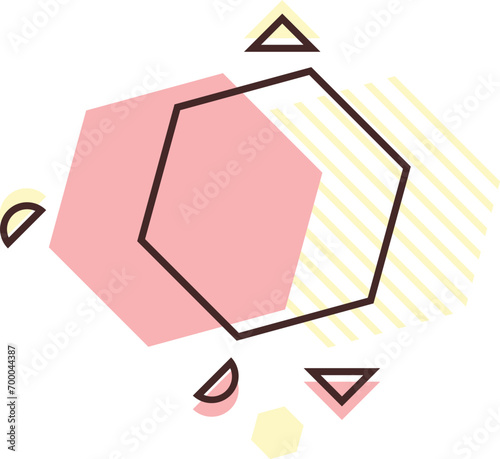 Vector Geometric Shape Element