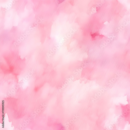 Soft watercolor texture paper pink and purple seamless pattern. High-resolution © fillmana