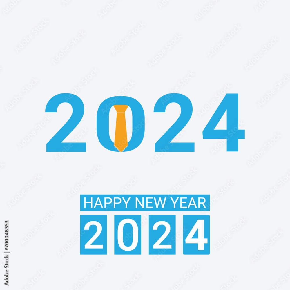 Happy New Year creative design, concepts for New Year Happy New Year creative design, concepts for New Year