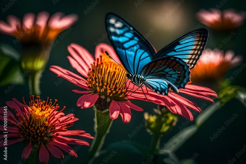 butterfly on flower