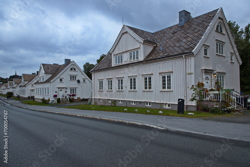 Fototapeta Naklejka Na Ścianę i Meble -  Architecture in Narvik in Nordland county, Norway, Europe
