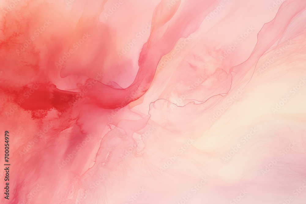 Abstract pink pastel background, watercolor style.