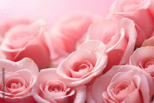 Abstract pink pastel rose macro background.