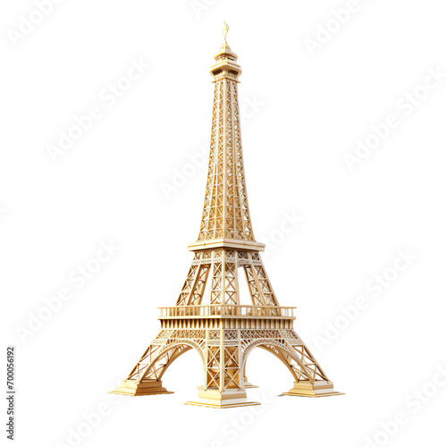 a model of Eiffel Tower