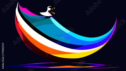 Whirling dervish patterns vektor icon illustation
