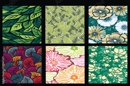 set of backgrounds