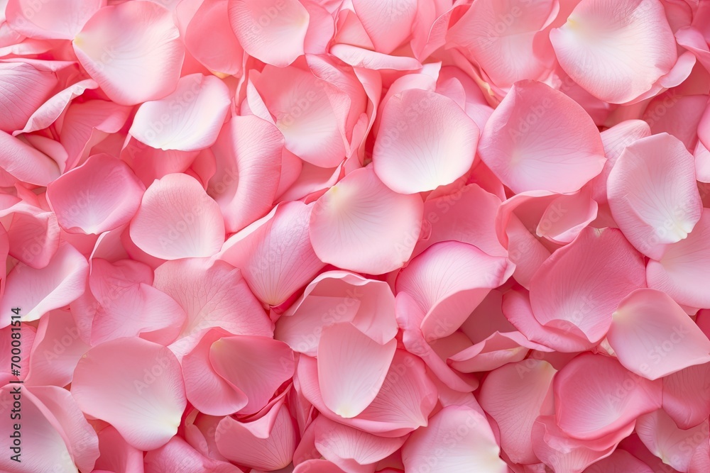 Background of rose petals.