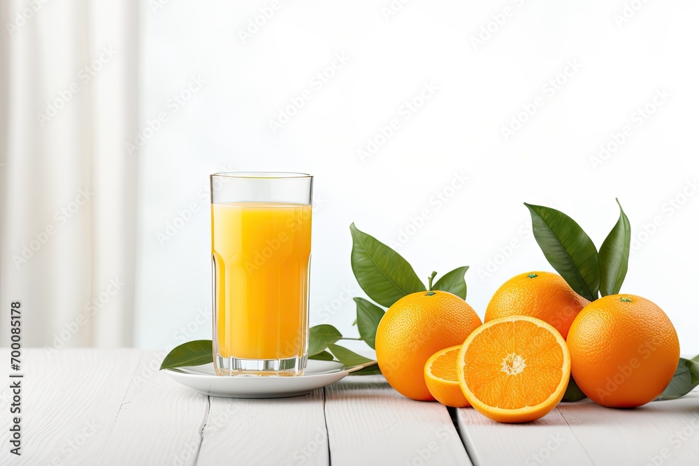 Freshly squeezed organic Sicilian oranges and ripe bio oranges set against a white wooden background Freshly squeezed organic Sicilian oranges and ripe bio oranges set against a white wooden background