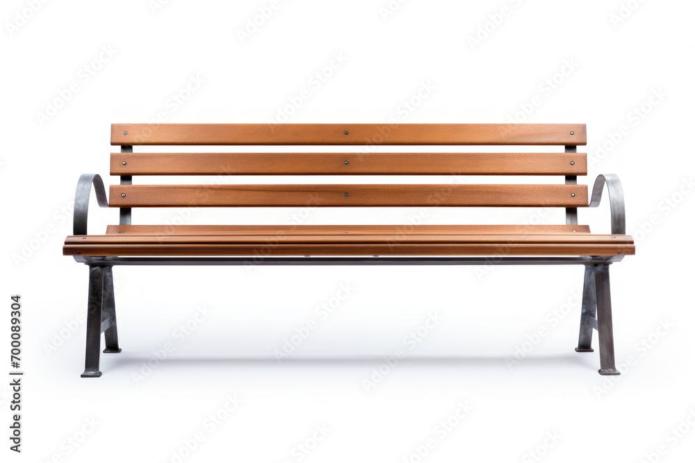 outdoor bench isolated on white outdoor bench isolated on white
