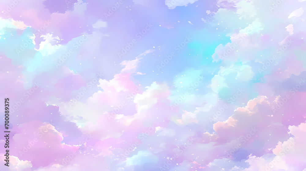 Pastel Colored Cloud Abstract Background Pastel Colored Cloud Abstract Background