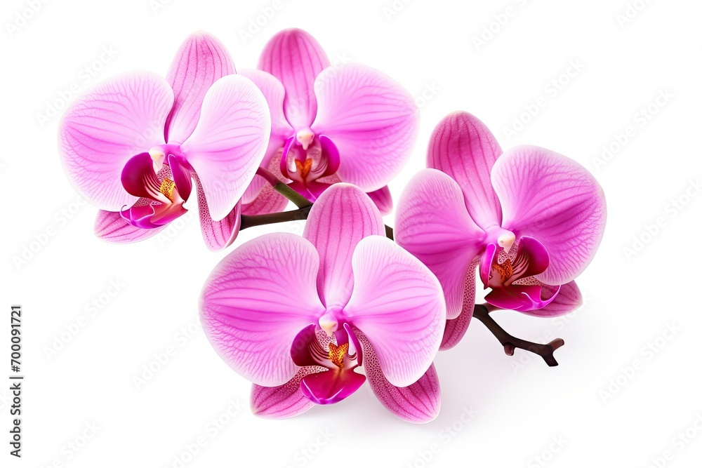 Isolated lovely tropical flower. Save path. Isolated lovely tropical flower. Save path.
