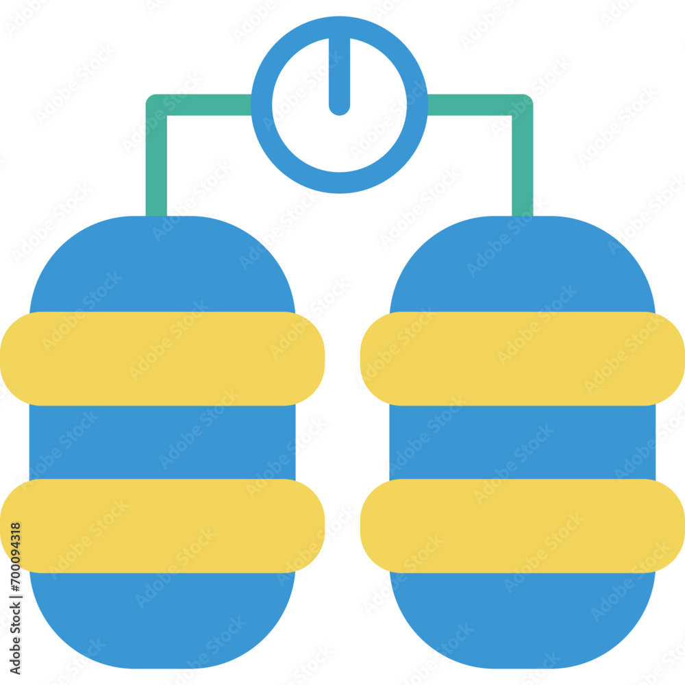 Obraz premium Oxygen Icon