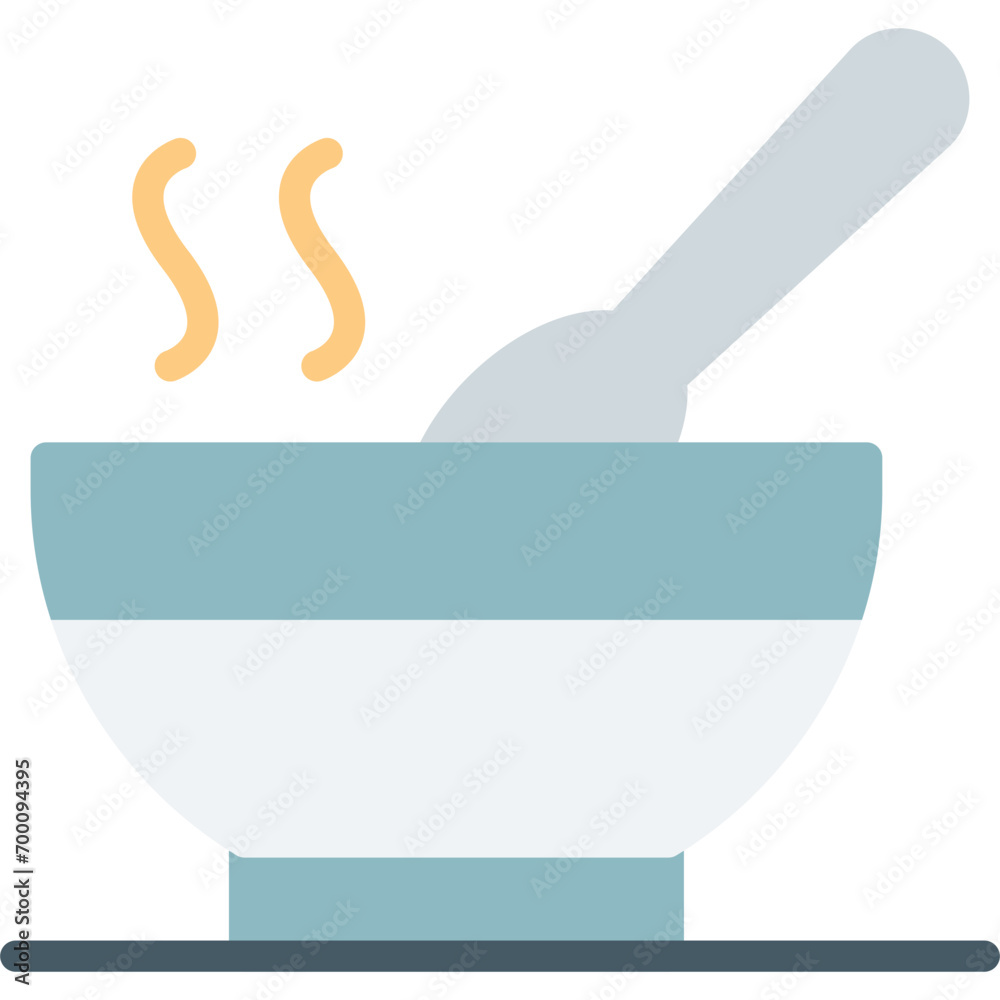 Hot Soup Icon Hot Soup Icon