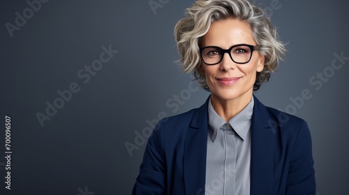 potrait of middle aged female CEO manager