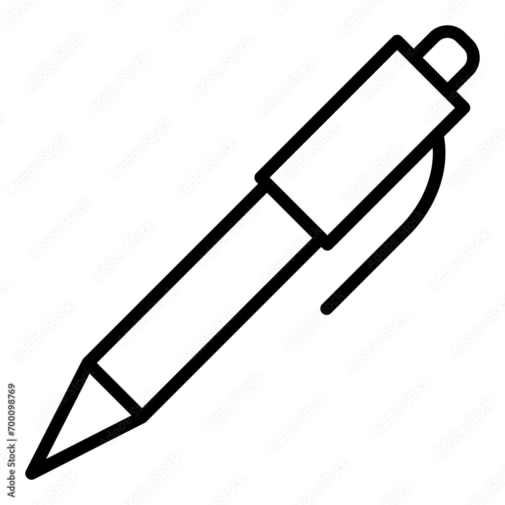 Pen Line Icon Pen Line Icon