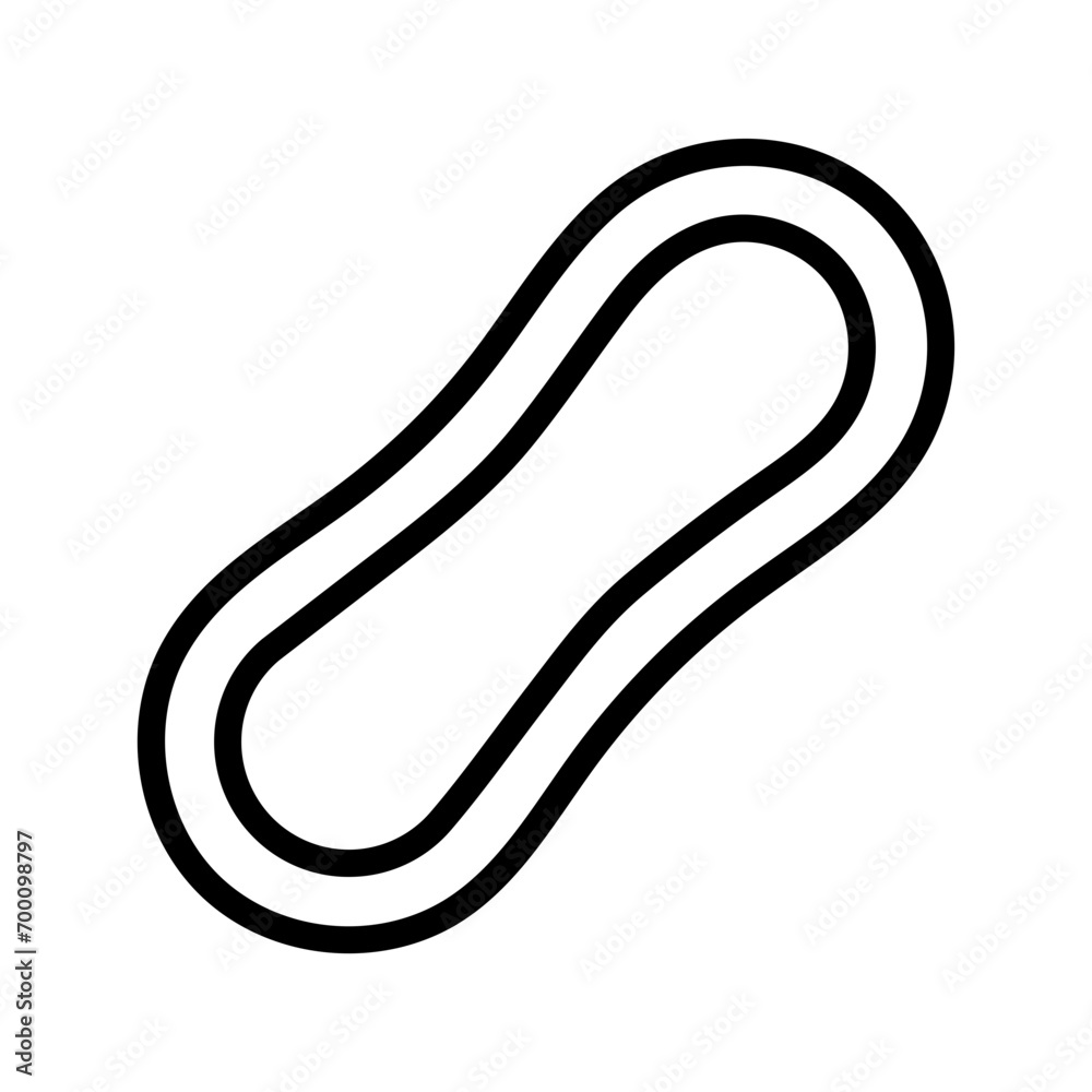 Rubber Band Line Icon Rubber Band Line Icon
