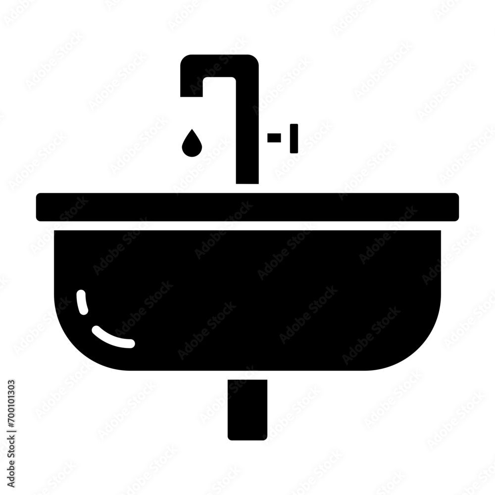 Washbasin Icon Washbasin Icon