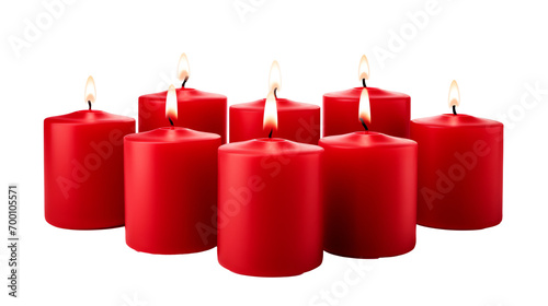 Wallpaper Mural a group of red candles Torontodigital.ca