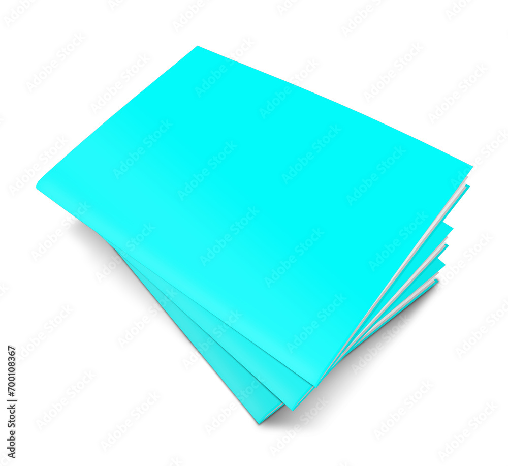 Cyan magazine blank template for presentation layouts and design. Cyan magazine blank template for presentation layouts and design.